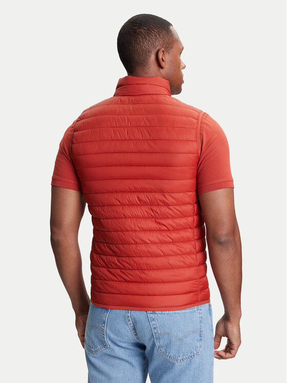 United Colors Of Benetton United Colors Of Benetton Weste 2TWDUJ00P Rot Regular Fit