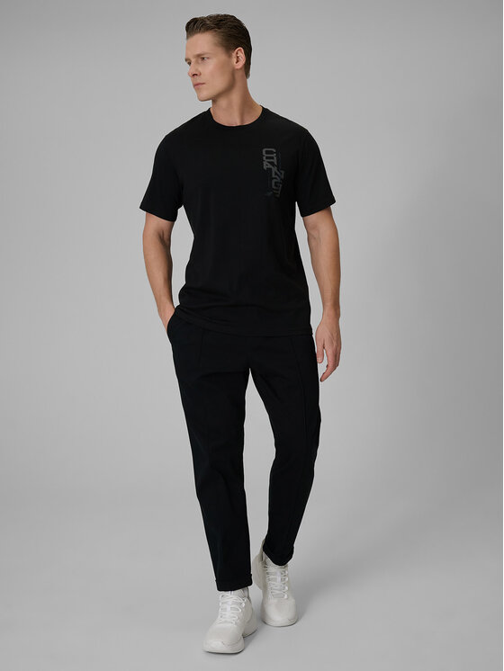 4F 4F T-Shirt BRAND CODE Czarny Regular Fit
