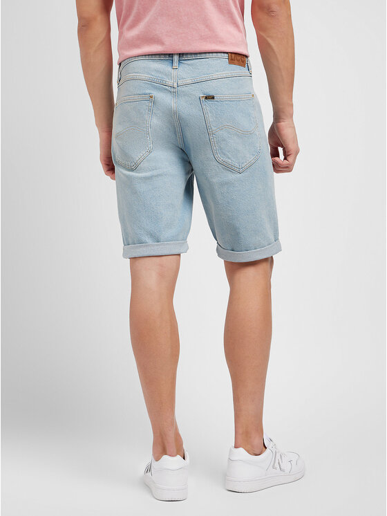 Lee Lee Pantaloncini di jeans 5 POCKET SHORT Blu Regular Fit