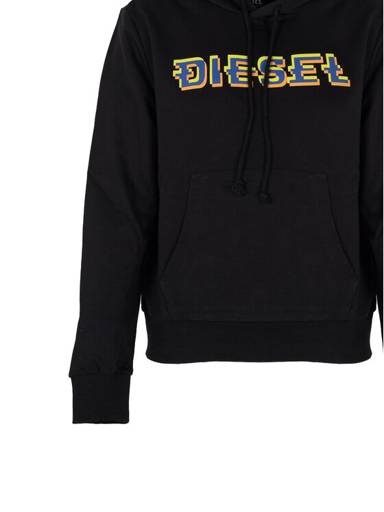 Diesel Diesel Felpa A065100HAYT Nero Regular Fit