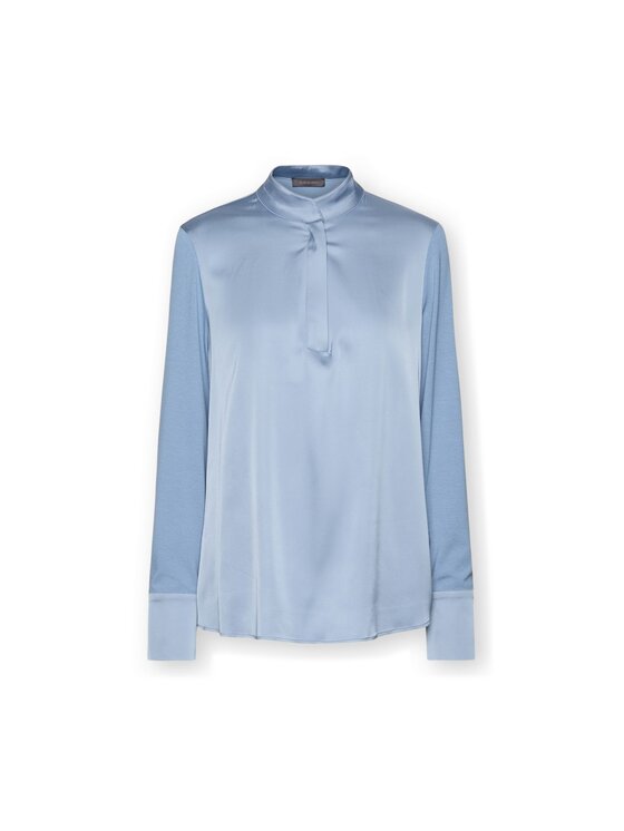 Elena Mirò Elena Mirò Camicia G055Z000706N004 Turchese Regular Fit