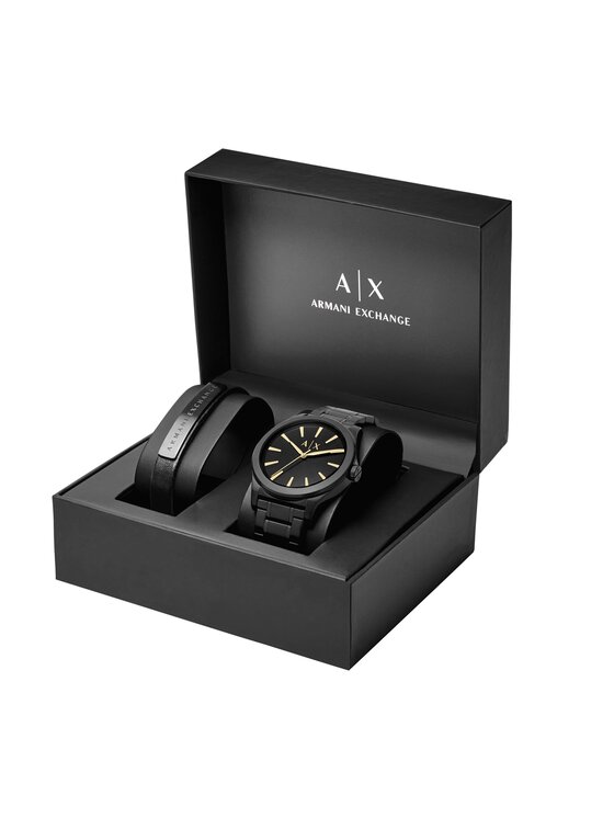 Armani Exchange Pulkstenis Active AX7102 Melns