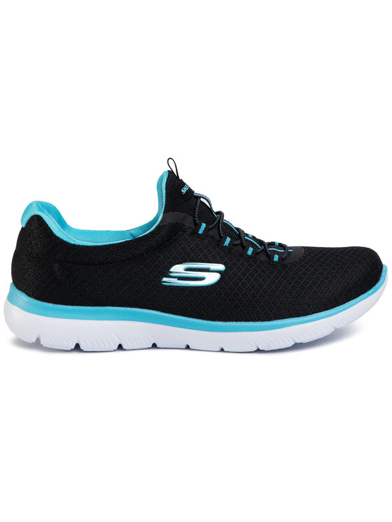 Skechers Skechers Sneakersy Summits 12980/BKTQ Czarny
