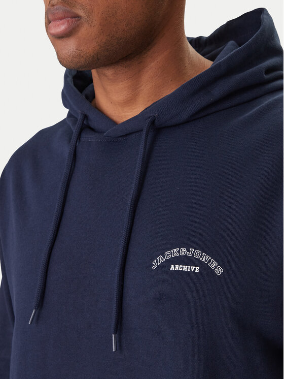 Jack & Jones Jack & Jones Bluză College Logo 12288362 Bleumarin Regular Fit