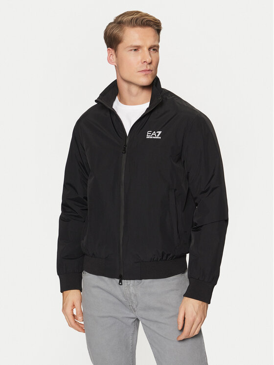 EA7 Emporio Armani EA7 Emporio Armani Bomber dzseki 8NPB20 PNFZZ 1200 Fekete Regular Fit
