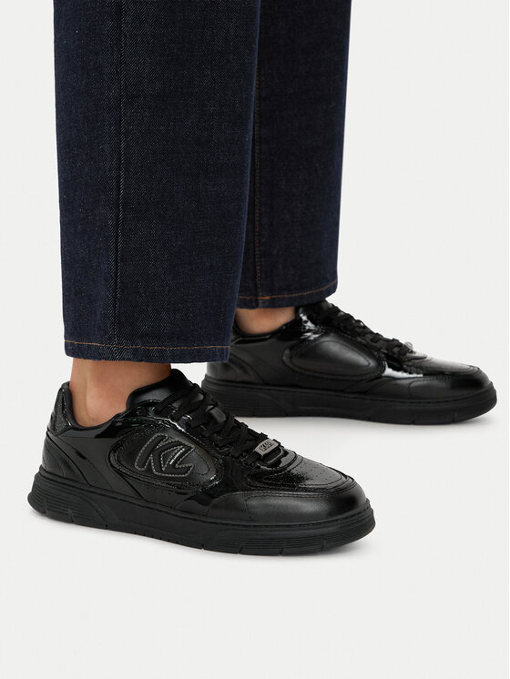 KARL LAGERFELD KARL LAGERFELD Sneakersy Kourtney KL63025 Czarny