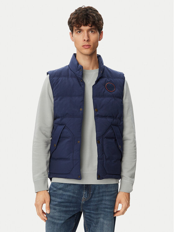 Napapijri Napapijri Жилетка за костюм Asko NP0A8AHH Тъмносин Regular Fit