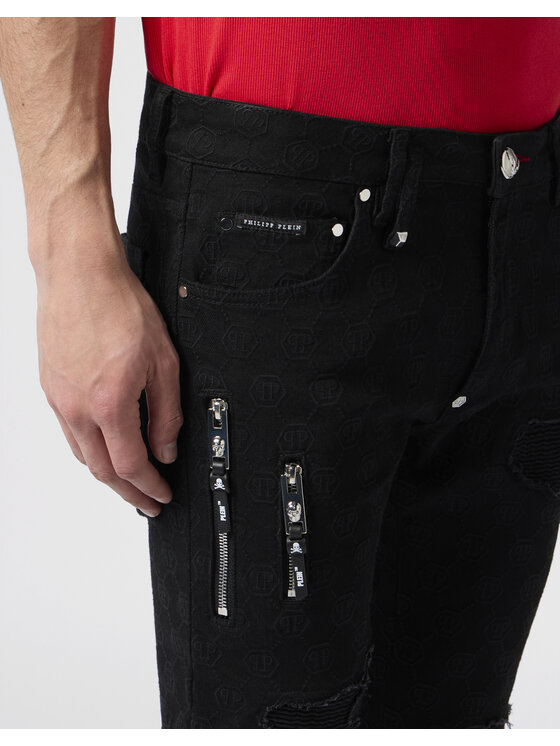 PHILIPP PLEIN PHILIPP PLEIN Jeansy 30594 Czarny Skinny Fit
