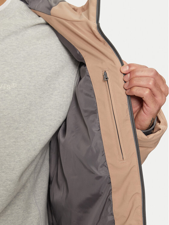 4F 4F Зимно яке 4FWAW24TDJAM489 Кафяв Regular Fit