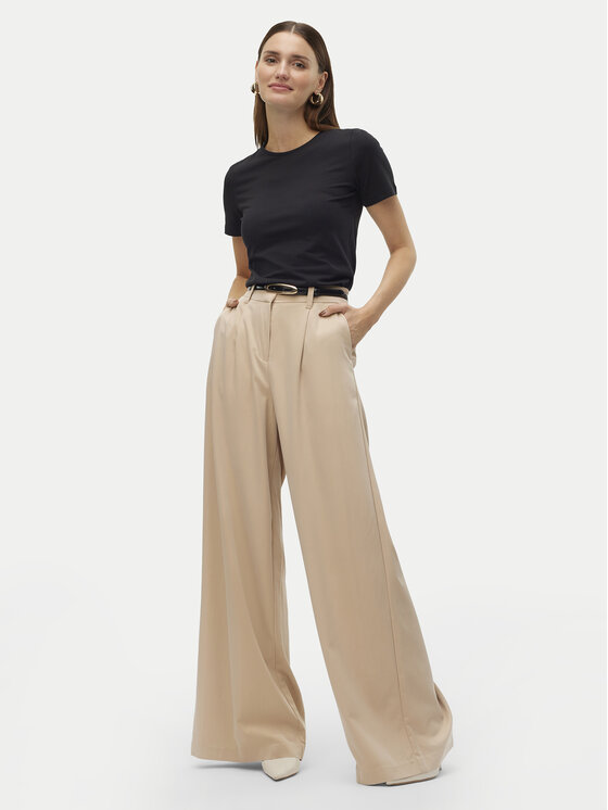Vero Moda Vero Moda T-shirt Lulu 10323755 Crna Regular Fit