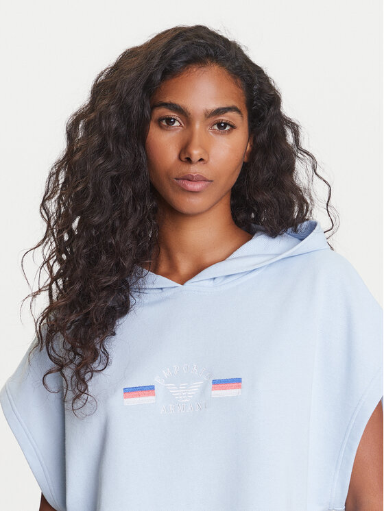 Emporio Armani Underwear Emporio Armani Underwear Sweatshirt EW000498 AF10882 U9273 Himmelblau Loose Fit