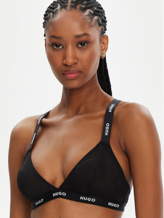 HUGO HUGO Reggiseno Bralette 50535247 Nero