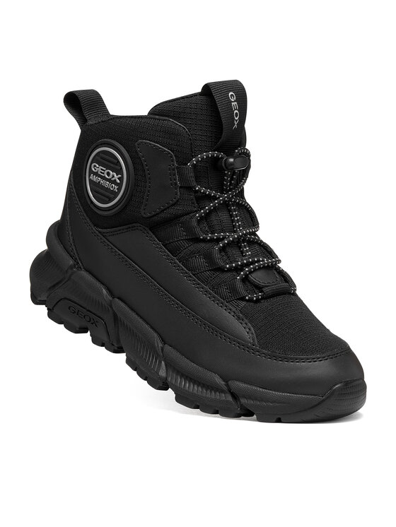 Geox Geox Puszābaki J Flexyper Plus Boy B Abx J66LCF 0FUCE C9999 M Melns