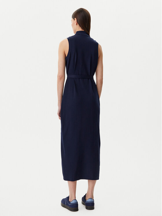 Lacoste Lacoste Haljina košulja EF1107 Tamnoplava Regular Fit