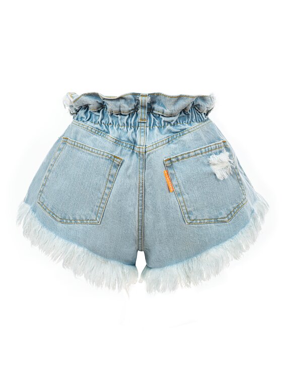 MissDenim MissDenim Szorty jeansowe Elastic Band Niebieski Regular Fit