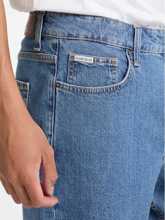 Guess Guess Szorty 174809 Niebieski Bermuda Fit