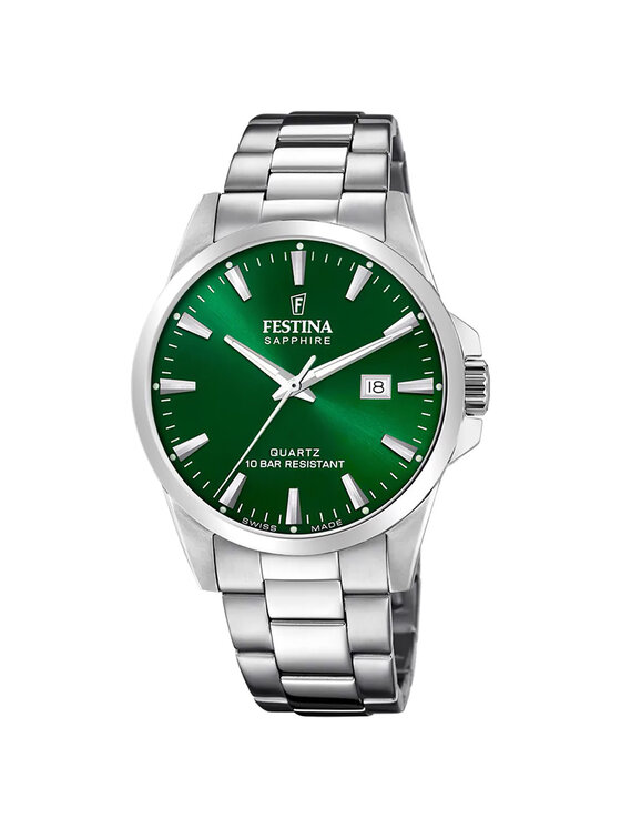 Festina Festina Zegarek F20024-6 Srebrny