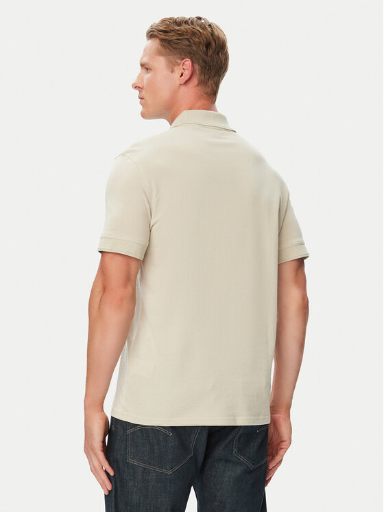 BOSS Boss Polo Prime 50507813 Beżowy Regular Fit
