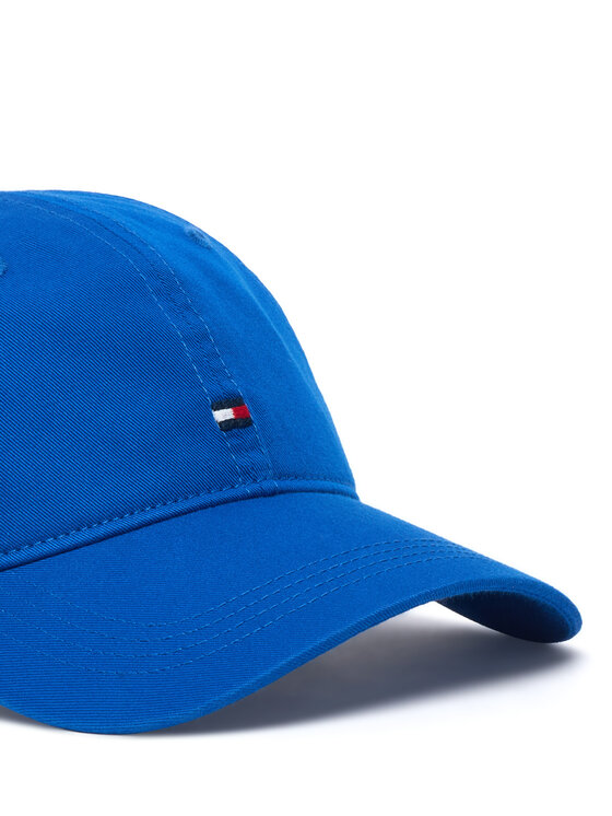 Tommy Hilfiger Tommy Hilfiger Kapa s šiltom Th Flag Soft 6 Panel Cap AM0AM14099 Modra