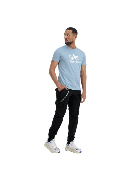 Alpha Industries Alpha Industries T-Shirt AI.100501-134 Modrá Basic Fit