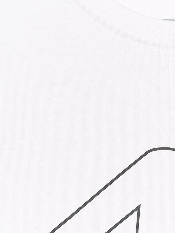4F 4F T-Shirt BASIC+ Biały Regular Fit