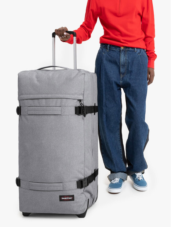 Eastpak Eastpak Walizka duża Transit'r L EK0A5BA93631 Szary