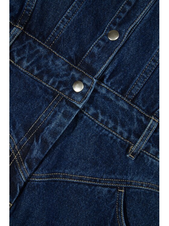La Mania La Mania Vestito da giorno CASEY Blu scuro Classic Fit