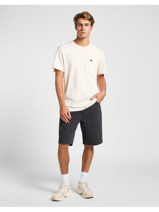 Lee Lee Pantaloncini di jeans ASHER Grigio Regular Fit