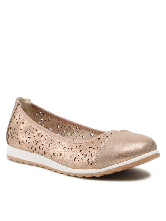 Clara Barson Clara Barson Halbschuhe WS5720-02 Goldfarben