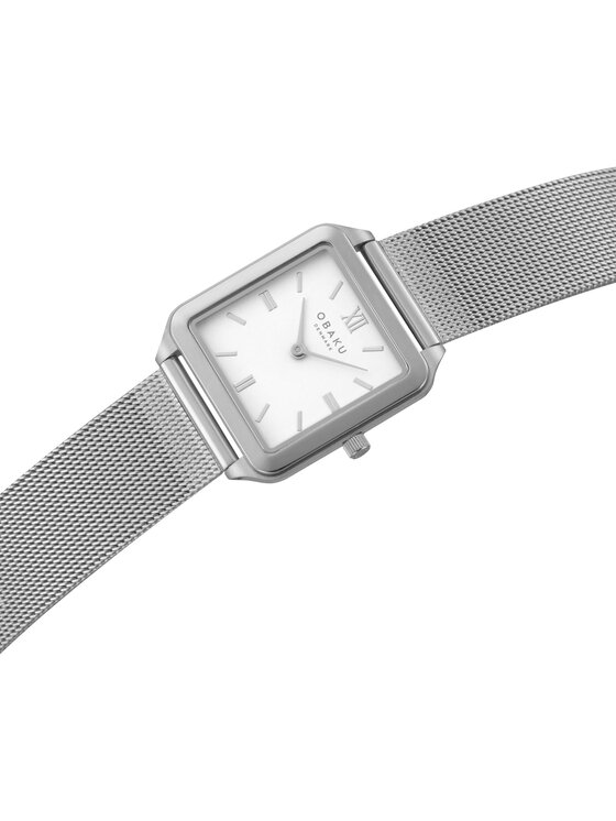Obaku Obaku Hodinky V309LXCWMC Stříbrná