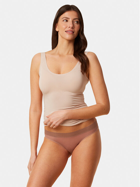 Triumph Triumph Chilot clasic Tempting Sheer Highleg Tai 10215956 Bej