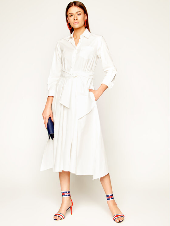 robe blanche max mara