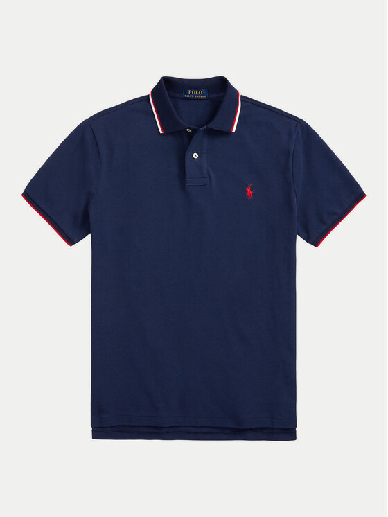Polo Ralph Lauren Polo Ralph Lauren Polo Classics 710842621003 Granatowy Slim Fit