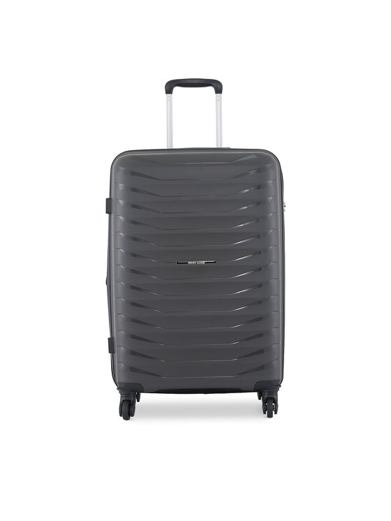 Valiză medie Semi Line T5586-4 Gri