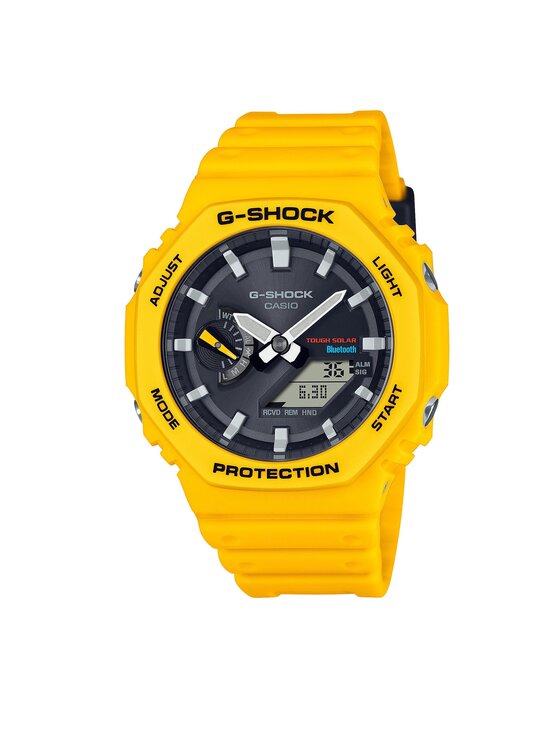 G-Shock G-Shock Zegarek GA-B2100C-9AER Żółty