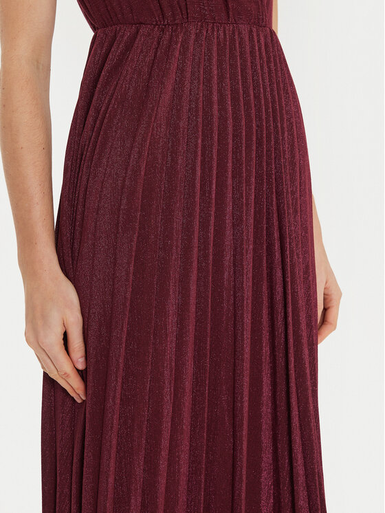 Motivi Motivi Cocktail obleka 7236W001352N Bordo rdeča Regular Fit