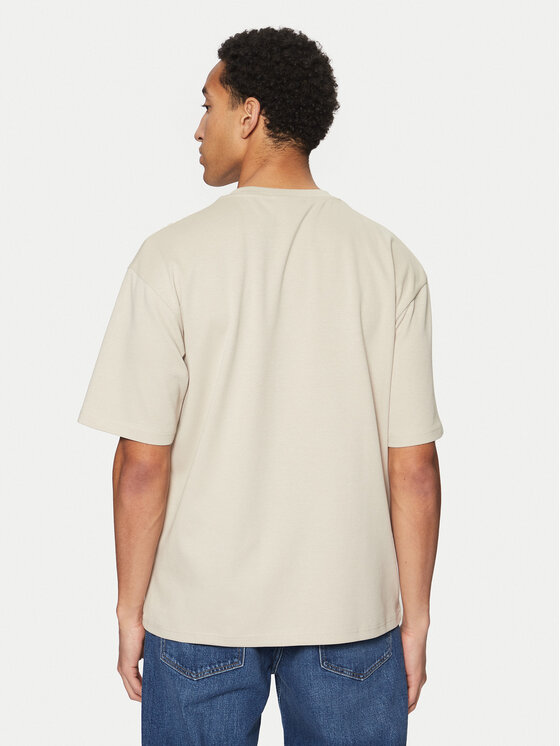 Only & Sons Only & Sons T-Shirt Caspian 22031940 Beżowy Authentic Fit
