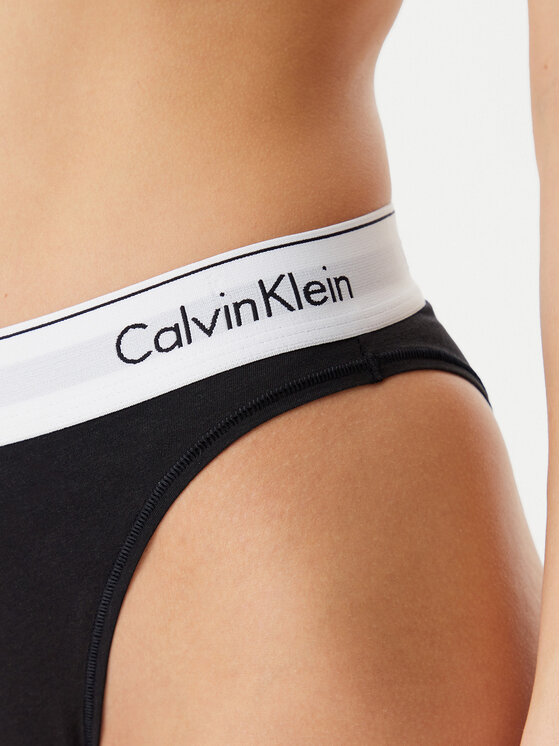 Calvin Klein Underwear Calvin Klein Underwear Κλασικό σλιπ ψηλόμεσο LV00QF8319 Μαύρο