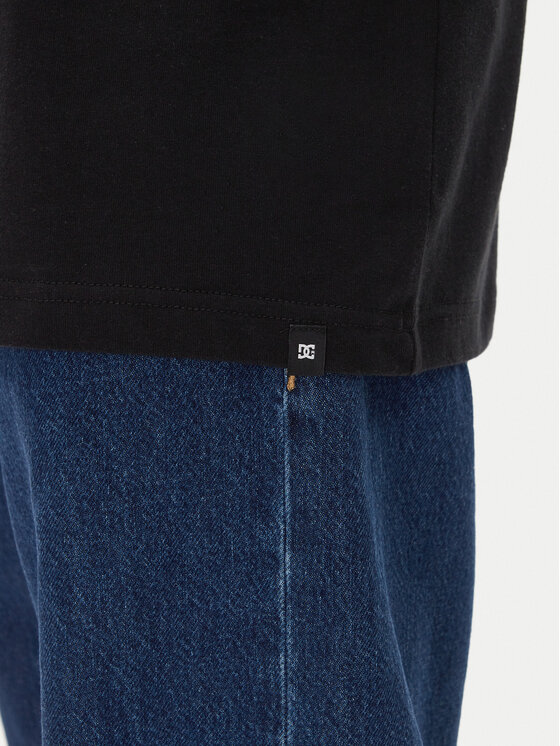 DC Shoes DC Shoes T-krekls ADYZT05457 Melns Heritage Fit