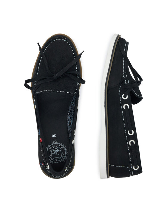 Beverly Hills Polo Club Beverly Hills Polo Club Mokaszin WI16-SKIPER-01 Fekete