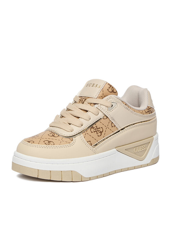 Guess Guess Sneakersy CEO-BIC-GG-69-SS Beżowy