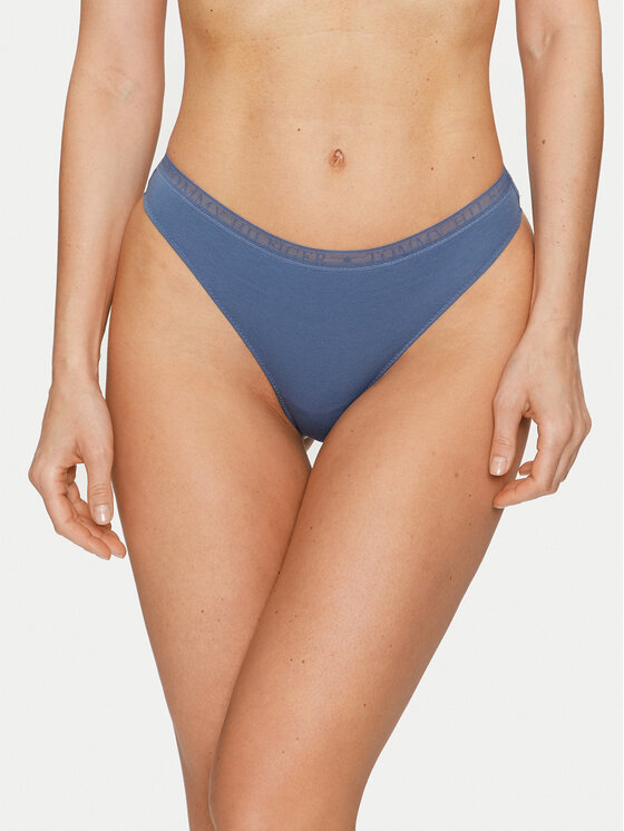 Tommy Hilfiger Tommy Hilfiger Sada 3 kusů string kalhotek UW0UW04890 Barevná