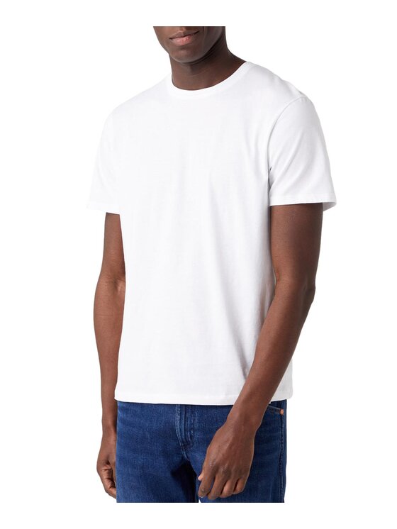 Wrangler Wrangler T-Shirt 2 PACK TEE Szary Regular Fit