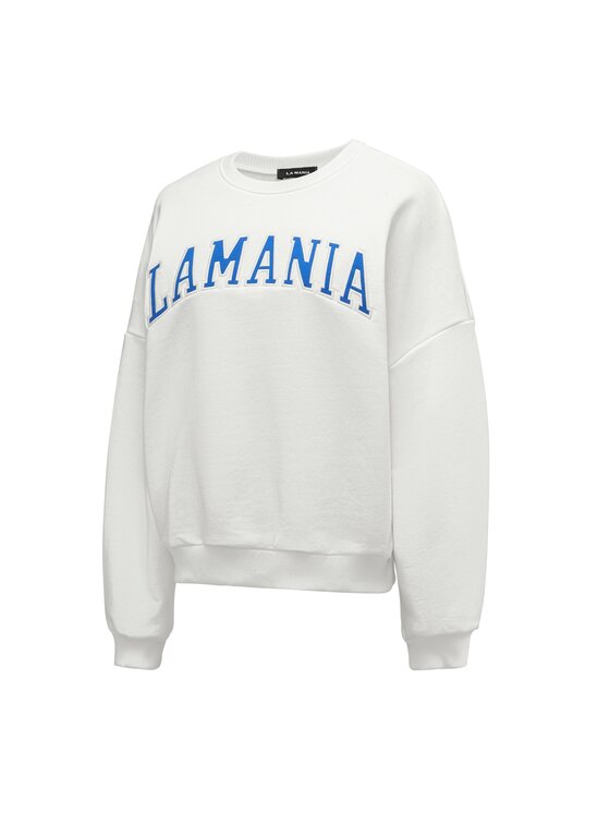 La Mania La Mania Felpa URBAN Bianco Classic Fit