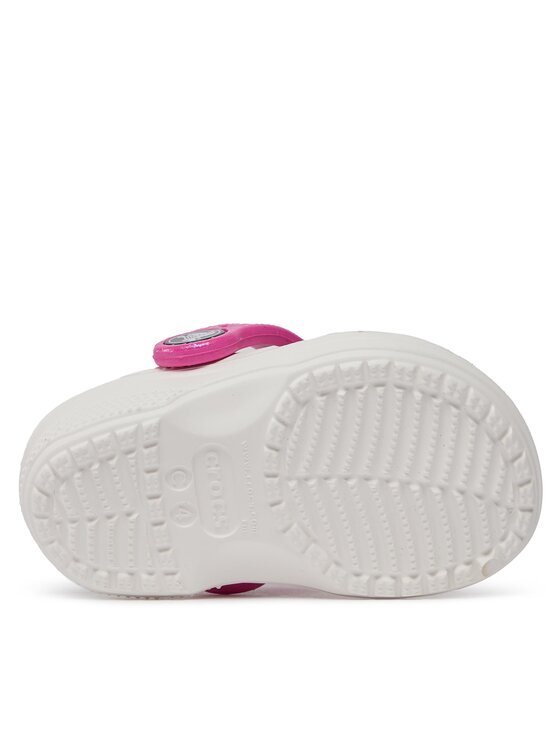 Crocs Crocs Klapki Classic Embellished Sandal T 207803 Biały