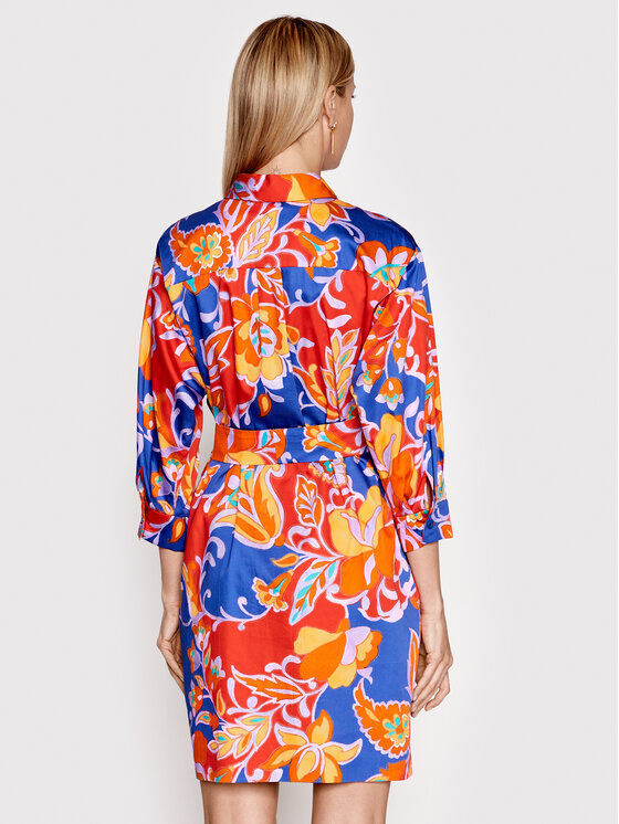 Vestito chemisier Poetica 538871 Multicolore