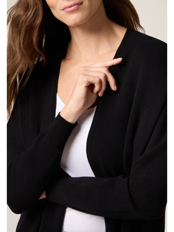 Oltre Oltre Cardigan M045E002031N033 Nero Baggy Fit