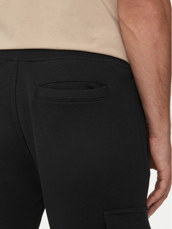 Guess Guess Pantaloni trening Aldwin Z4YB08 KAIJ1 Negru Regular Fit