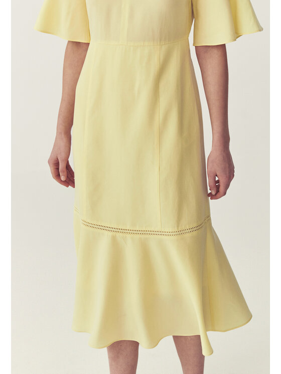 TATUUM TATUUM Sukienka codzienna BUSSA Szary Flare Fit