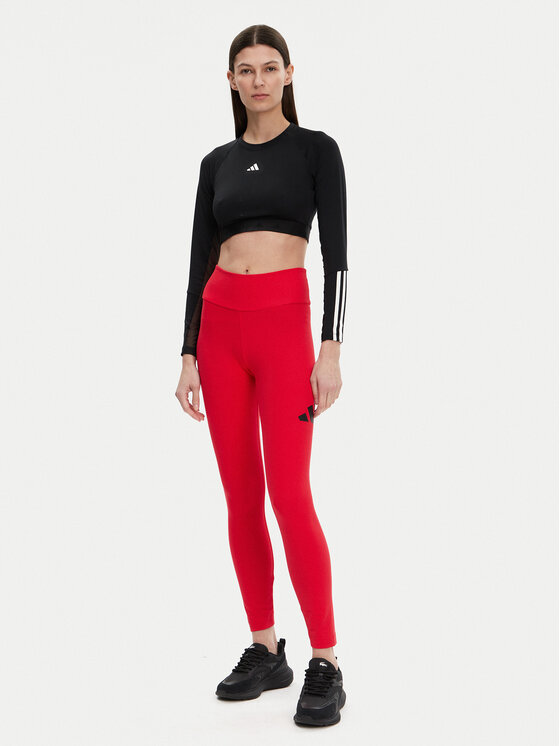 adidas adidas Leggings Essentials Big Logo JH1187 Piros Slim Fit